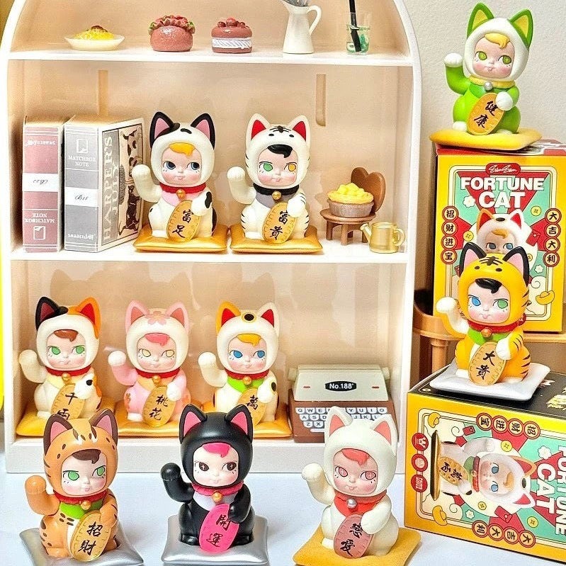 Fortune Lucky Cat Blind Box Figure - Kennyswork x Paws Nova | Bear