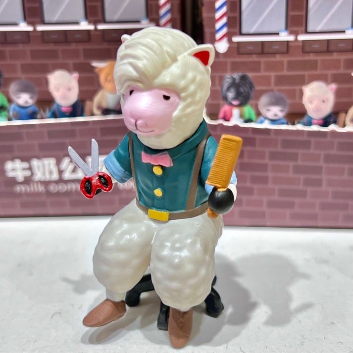 Llama Barber Blind Box Figure - Japan | Bear and Bird Boutique +