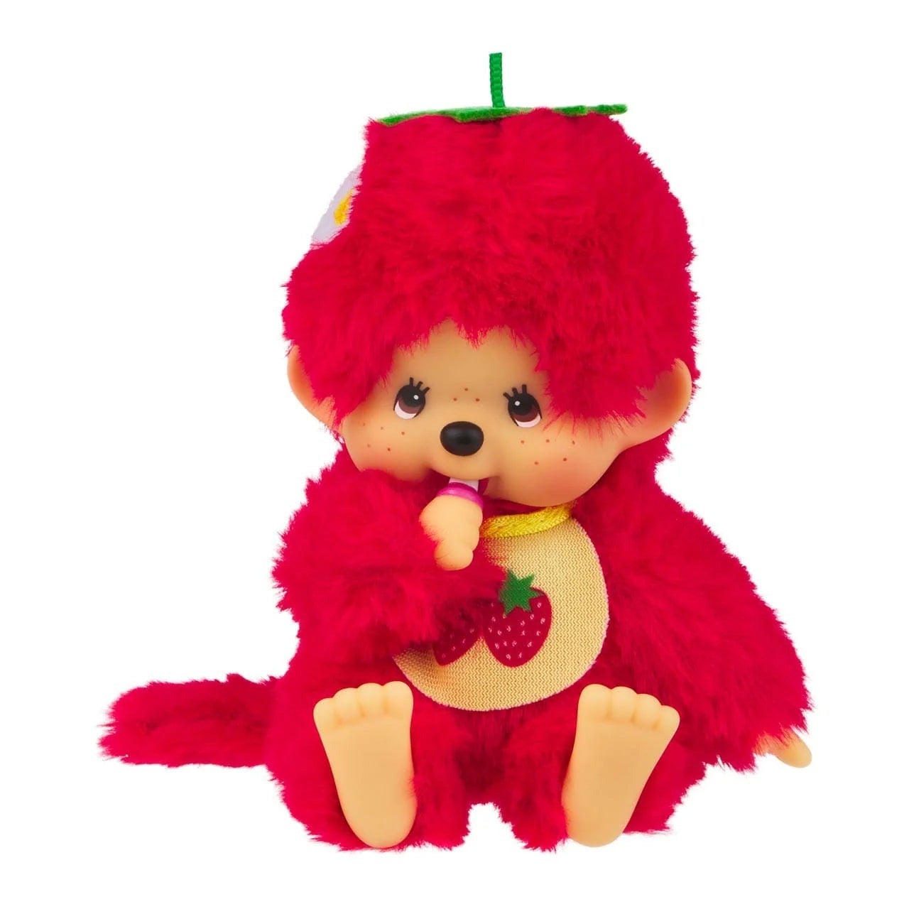 monchhichi 5点セット Monchhichi 5.5” Fruits Series Strawberry Red - Japan | Bear and