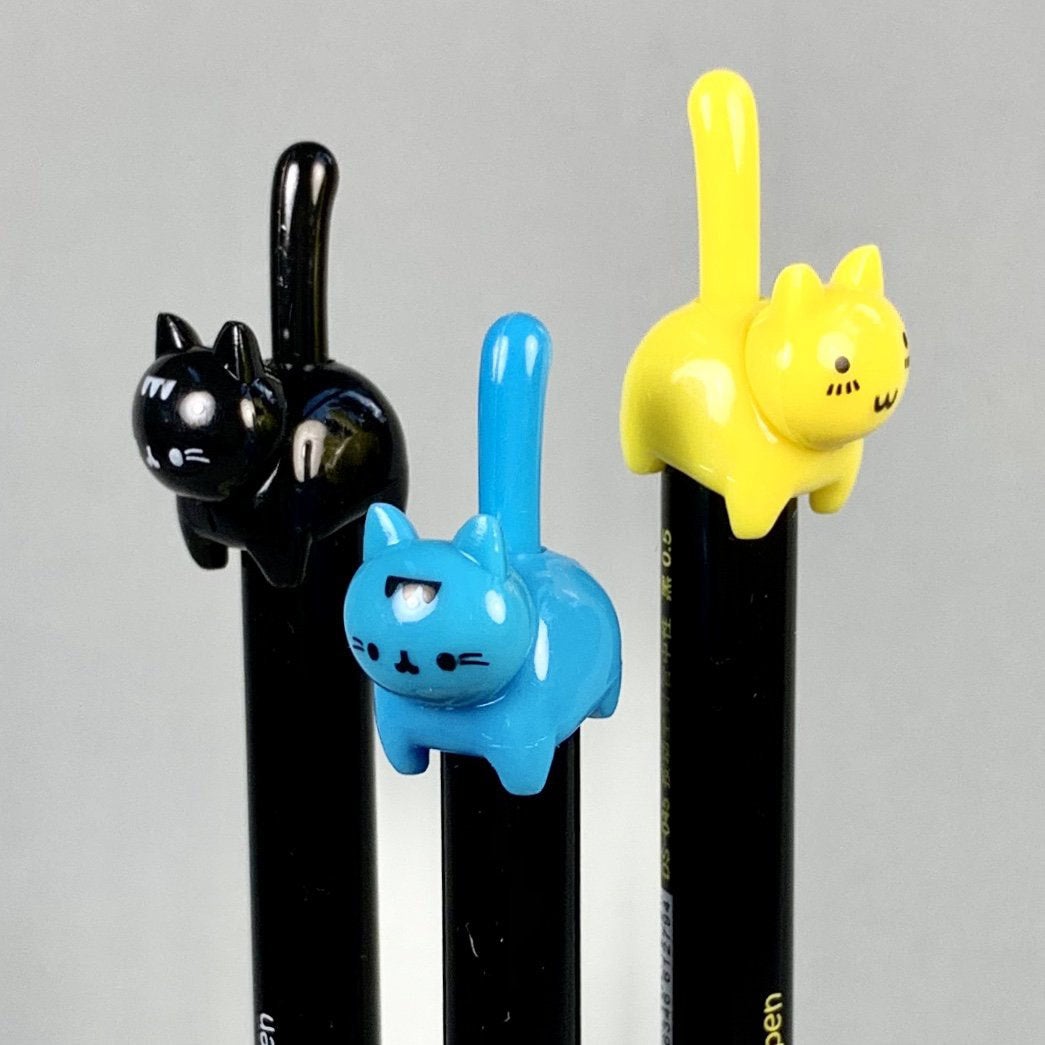Clicky Tail Cat Gel Pen - BC USA