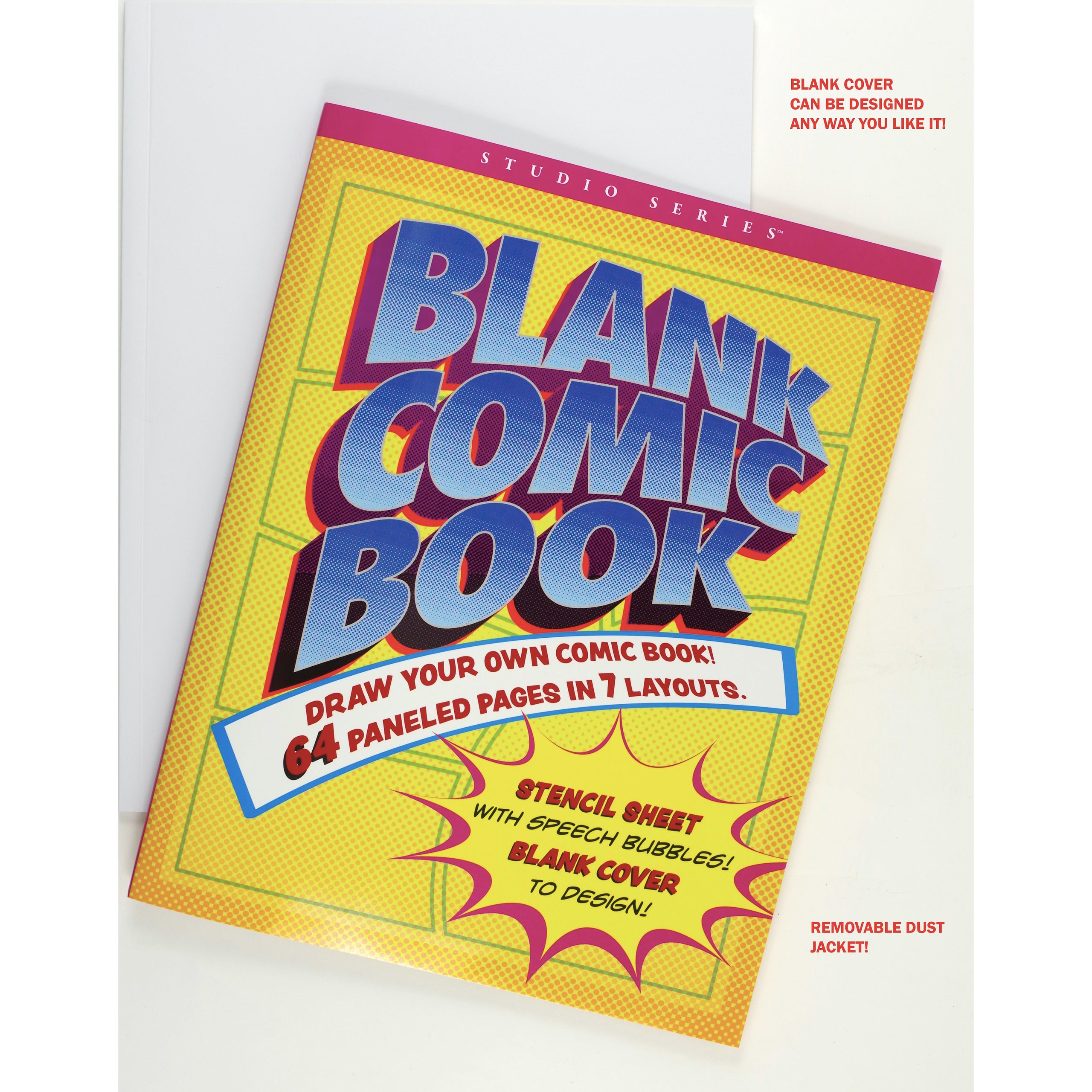 Blank Comic Book: Blank Comic Book for Adults/Teens with Variety of  Templates 152 Unique Pages (Paperback)